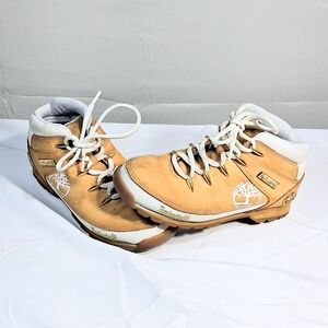 Timberland Size 7 Women's Eoro Chukka Euro Hiker Desert Sand Boots